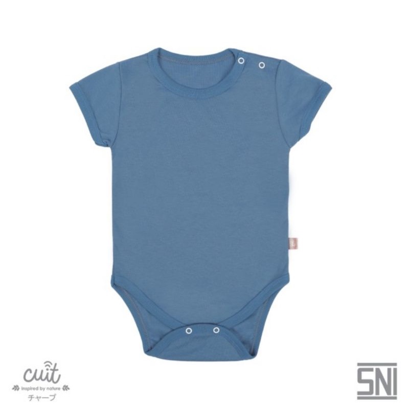 Cuit Bodysuit Bayi Lengan Pendek Kojo Series/Jumper Bayi