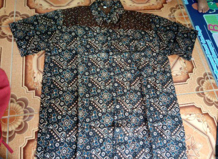 Baju Batik Couple Keluarga Sania Ruffle Ori Ndoro Jawi Terbaru