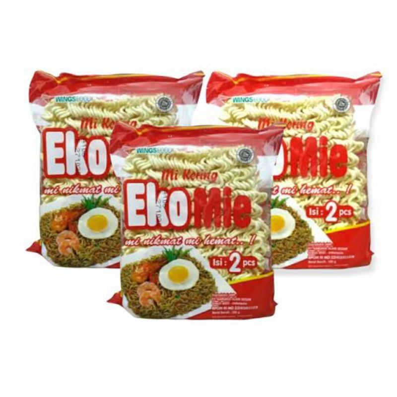 

Eko mie kering kemasan renteng isi 2pcs harga murah