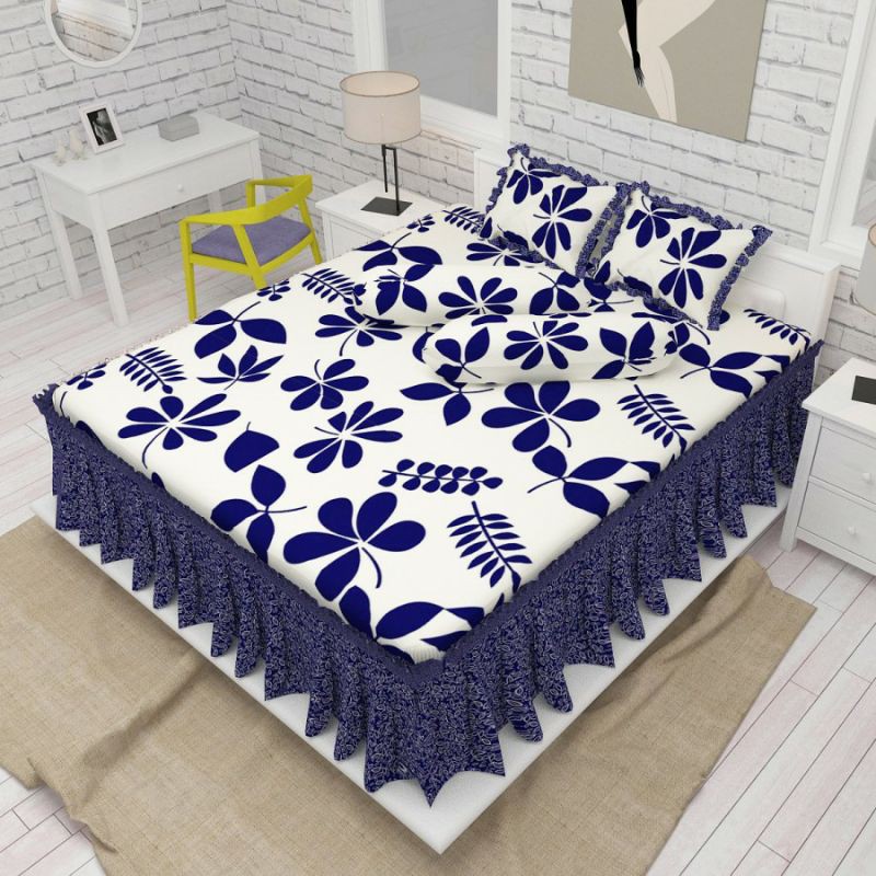 Sprei Endless Love Rumbai King Size 180x200 Seprai Motif Terbaru