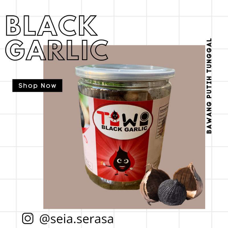 

Tiwi Black Garlic PREMIUM ( bawang putih tunggal)