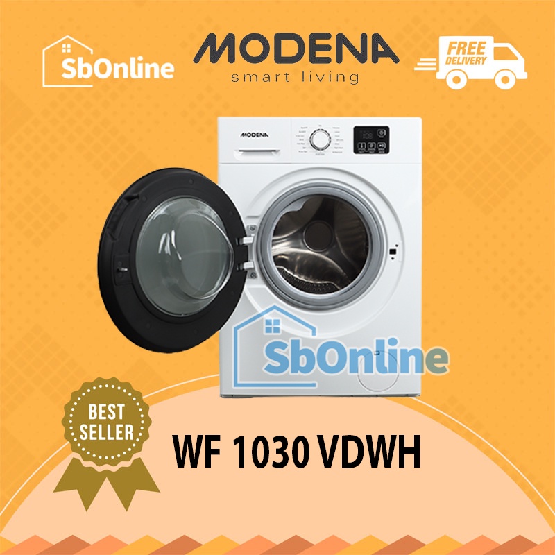 MODENA Washing Machine - WF 1030 VDWH