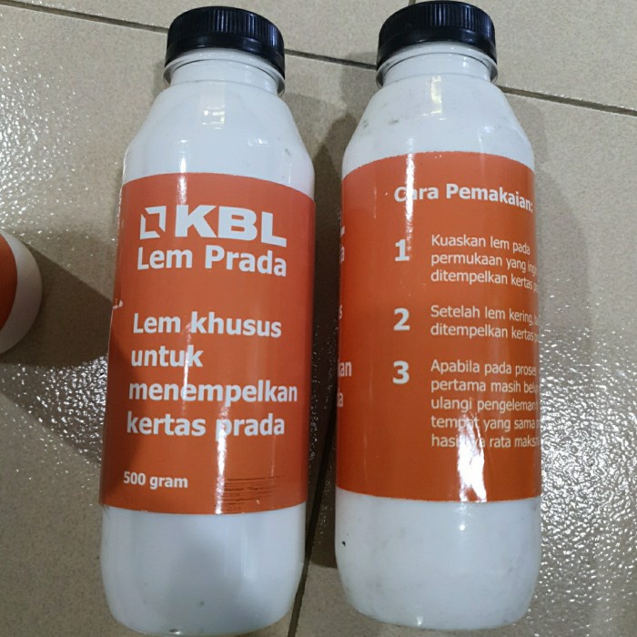 

Cherry | (LjT) lem prada 500 gram lem khusus untuk kertas prada daya rekat kuat