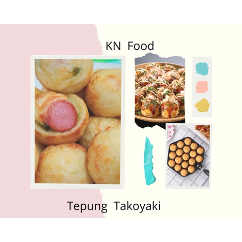 

Tepung Takoyaki - 10 kg / Tepung Takoyaki STANDAR 10 kg Instant Sameday