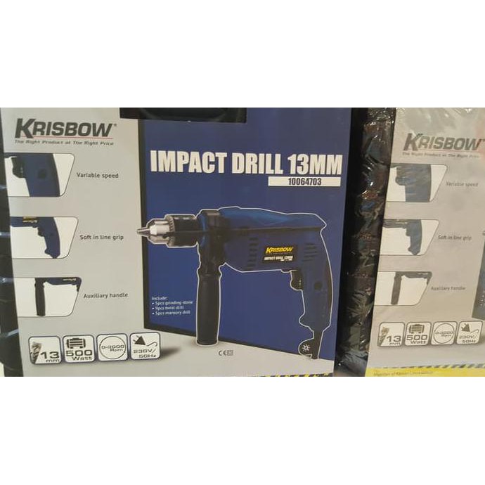 Promo Krisbow Impact Drill 13Mm 10064703/ Alat Bor Merk Krisbow