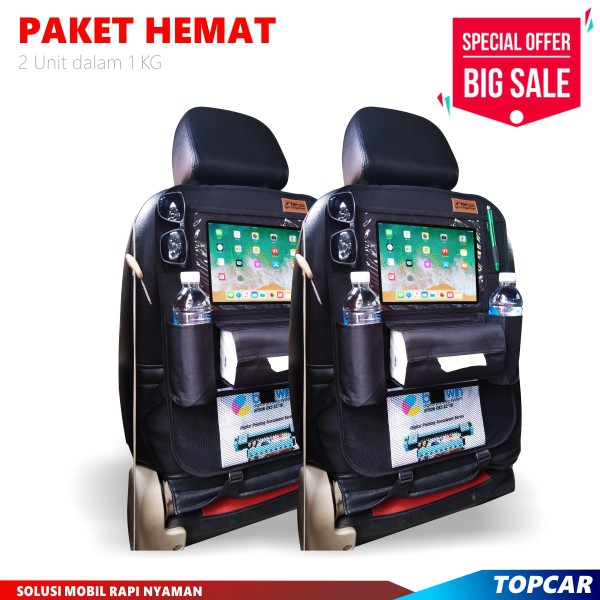 Tab iPad Organizer Topcar di Mobil PAKET HEMAT