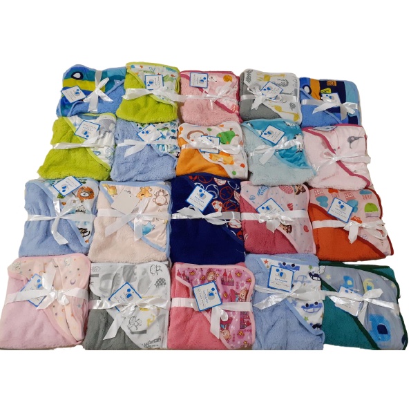 Selimut Double Fleece Topi / SELIMUT BAYI