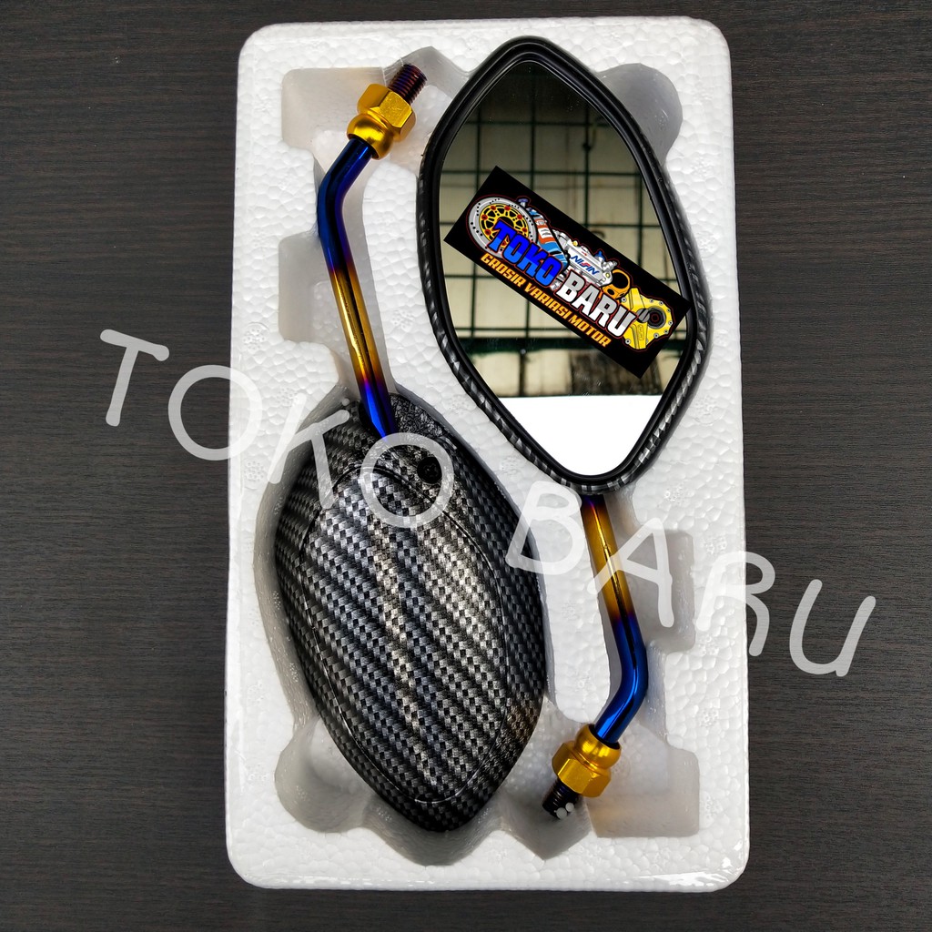 Spion beat karbon twotone spion carbon beat twotone spion karbon twotone honda beat scoopy vario