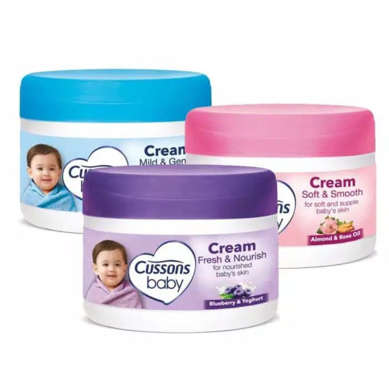 Cussons Baby Cream 50gr 100gr / Cusson Baby Cream Newborn / Krim Ruam Popok / Krim Bayi Baru Lahir /