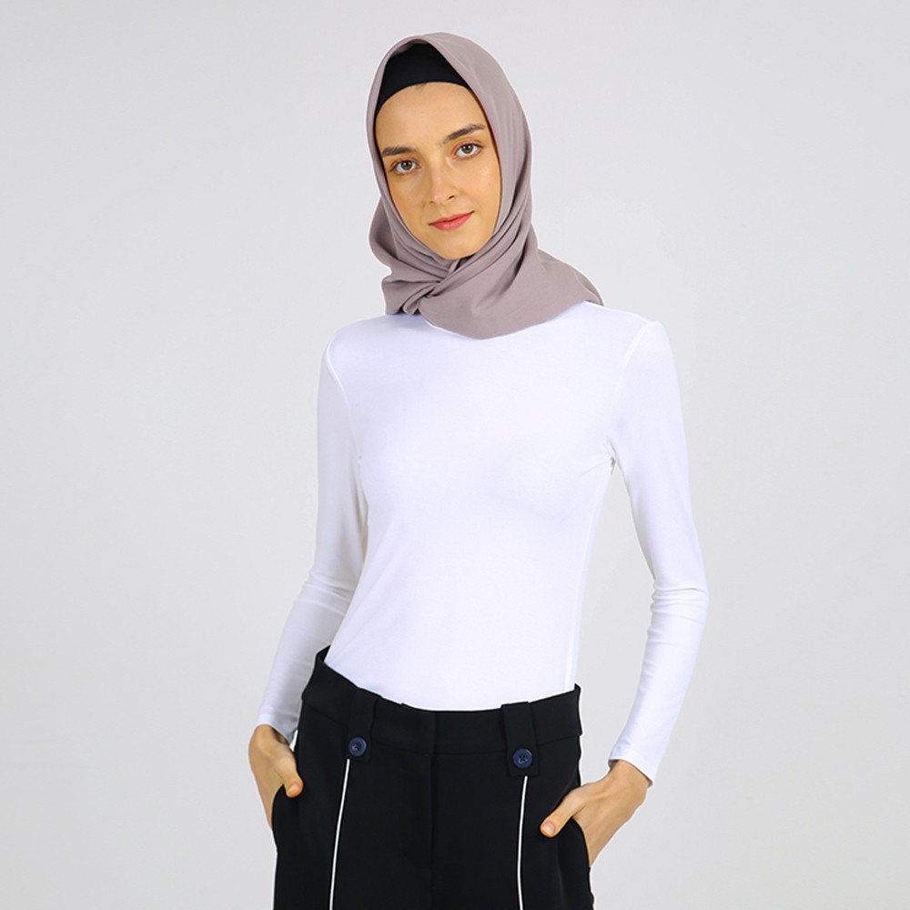 Queensland Kaos Manset Lengan Panjang A04013Q Putih Queensland Kaos Manset Lengan Panjang A04013Q Putih