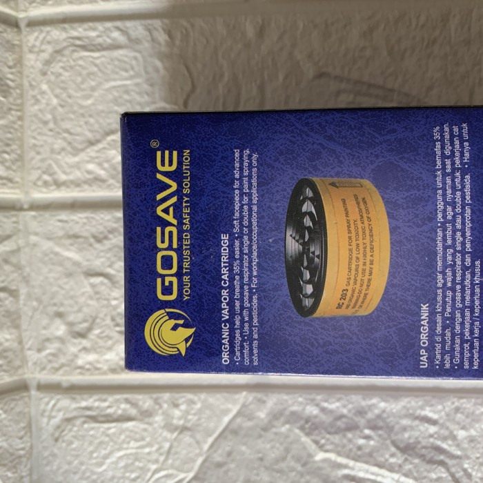 Obat Masker RC203 Organic Vapor Cartridge Refill - Gosave