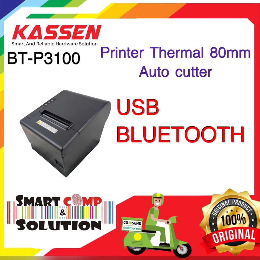 THERMAL PRINTER BLUETOOTH KASIR KASSEN BT-P3100 - BTP3100