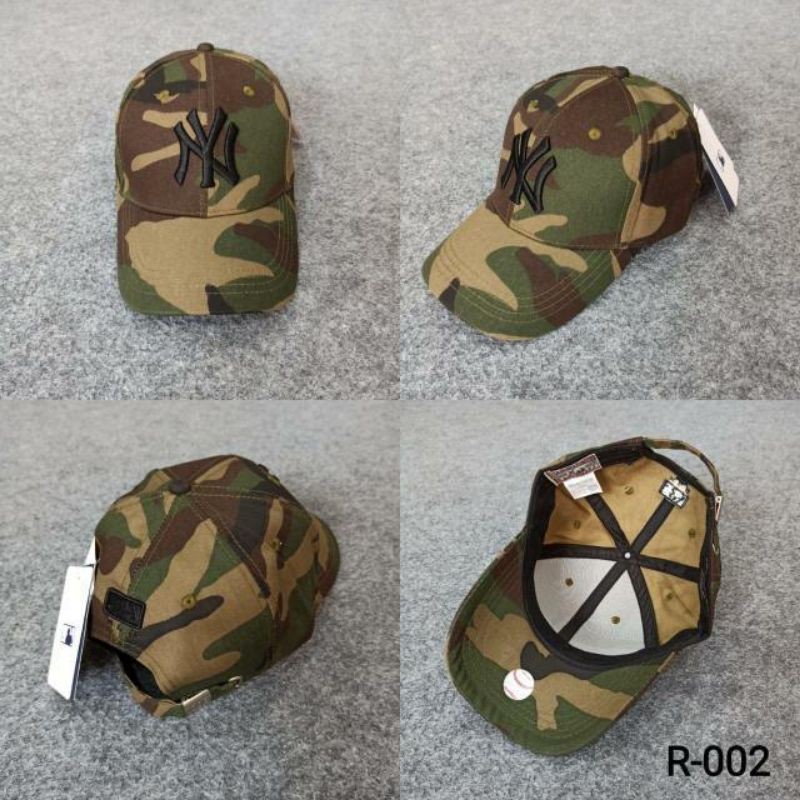 Topi New York NY Camo Army Yankees