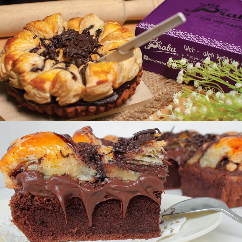 

PREMIUM CAKE COKLAT PASTRY / CHOCO MELTED CROISSANT / ROTI LAPIS PASTRI / KUE BOLU PUFF