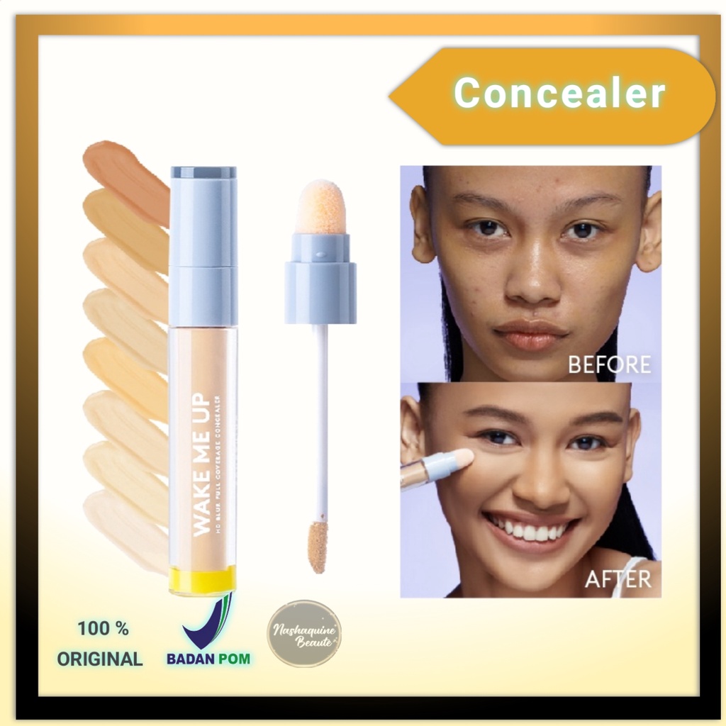 SOMETHINC WAKE ME UP HD Blur Full Coverage Concealer