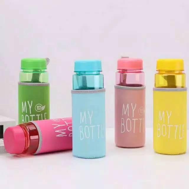 My bottle +Pouch busa/Botol minum BPA Free anti pecah