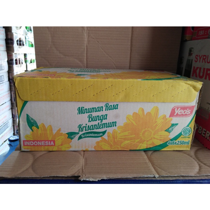 

(BISA COD) Yeos Chrysanthemum Tea Drink 250 ml