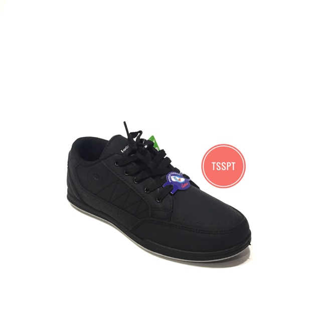 SEPATU SEKOLAH ANAK LOGGO HITAM POLOS