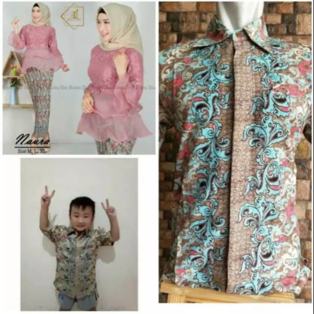 Harga Couple Ibu Anak Batik Kebaya Terbaik Juli 2021 Shopee Indonesia