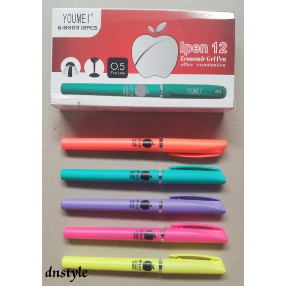

Pulpen gel Ipen12 (ISI 3 PCS)