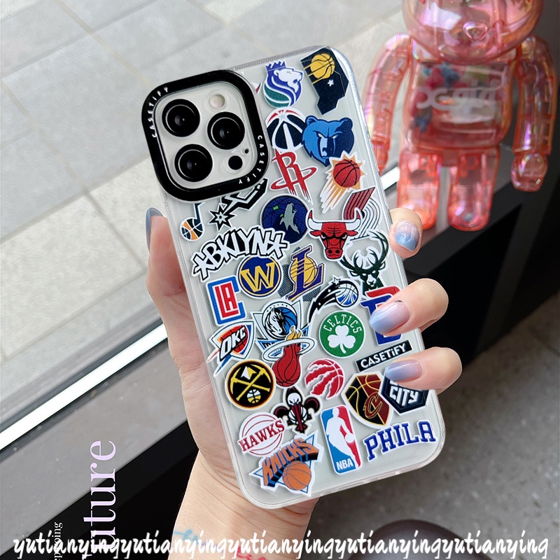 Soft Case Tpu Motif NBA Lakers Untuk IPhone 7 8 Plus 6 6s Plus 11 13 12 Pro Max XR X XS Max SE 2020