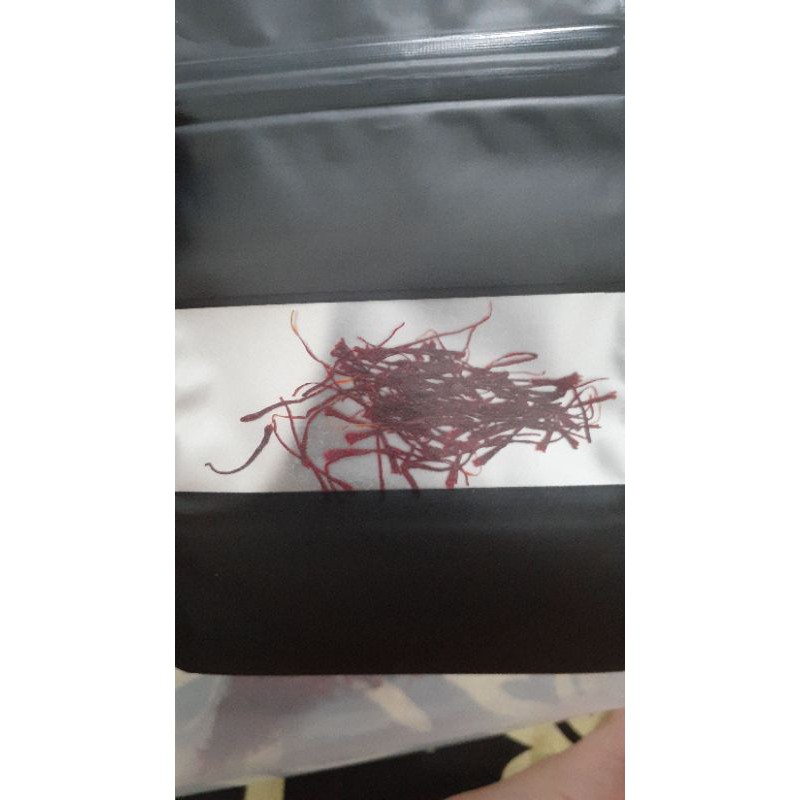 

saffron kashmir grade A 90 helai original asli