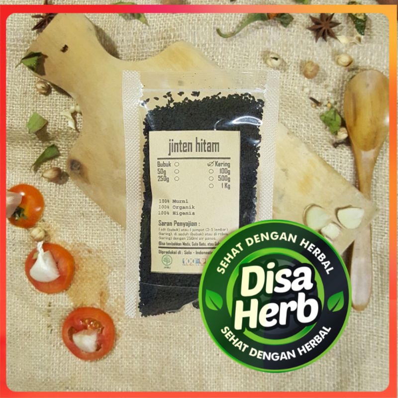 

JINTEN HITAM IMPORT KERING 500 GRAM - Nigella Sativa - MURNI - JSR - REMPAH - PREMIUM QUALITY