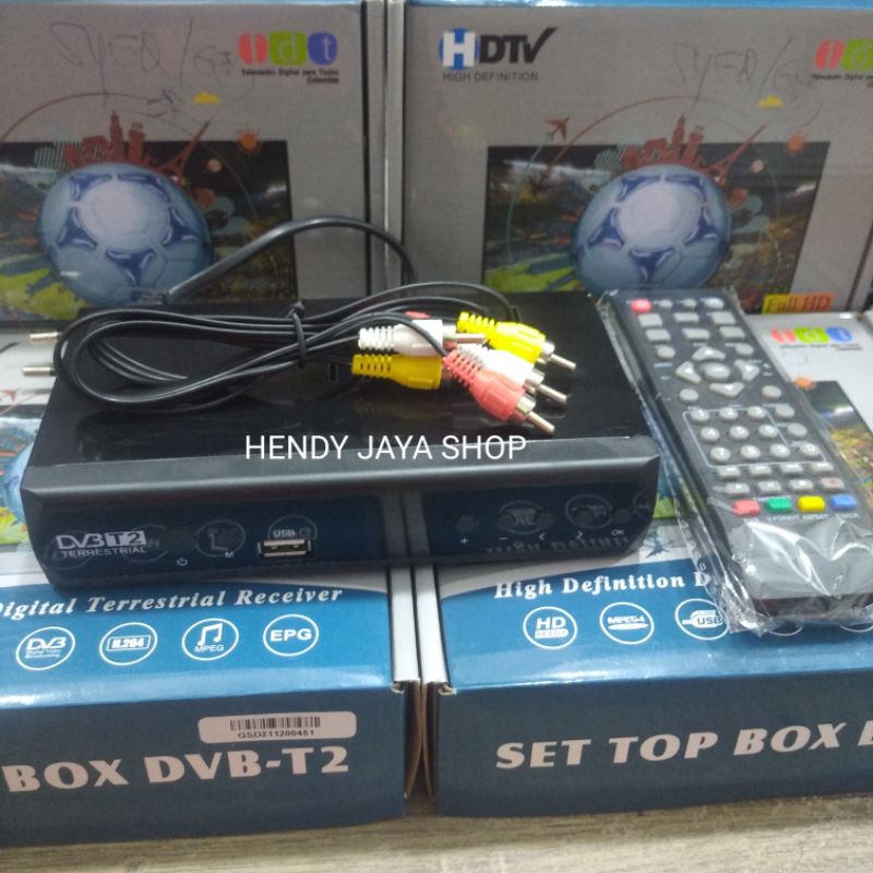 Set Top box Antena DIGITAL TV DVB-T2 STB HDTV