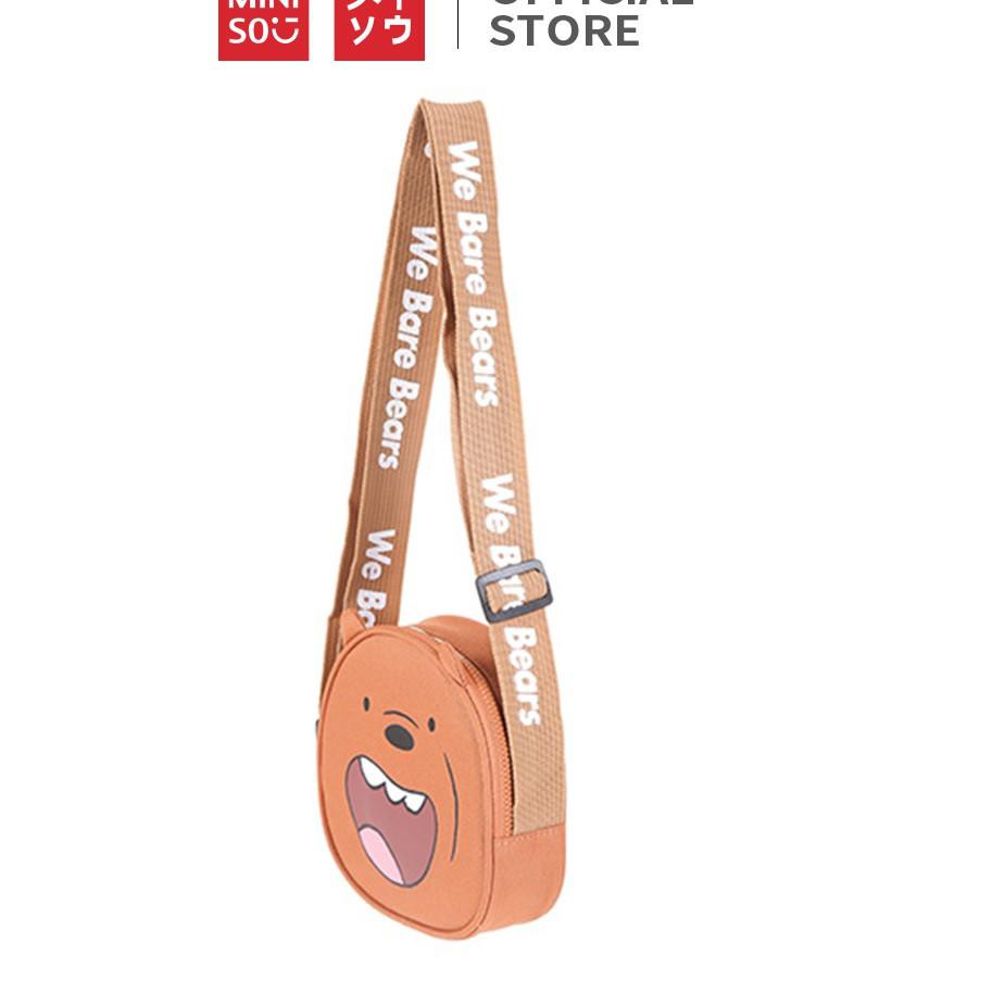 Tren Kekinian.. Miniso Official We Bare Bears-Crossbody Bag/ Tas Selempang lucu