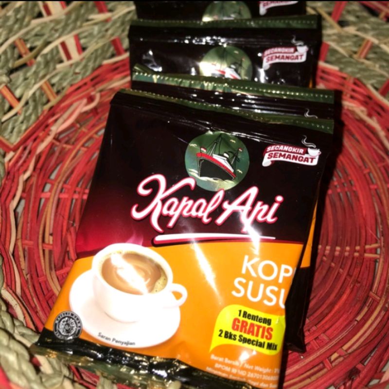 Kopi Susu Kapal Api 10 x 31gr