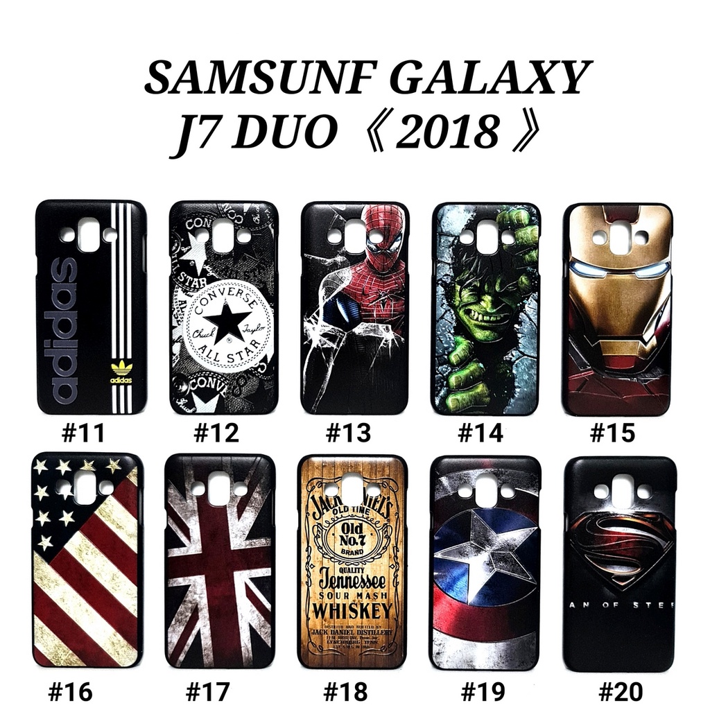 SAMSUNG GALAXY J7 DUO J6 PLUS J7 PLUS J2 PRO J3 PRO J5 PRO J7 PRO J2 PRIME J5 PRIME J7 PRIME | MANCASE HARD CASE BLACK Marvel Super Hero Spiderman