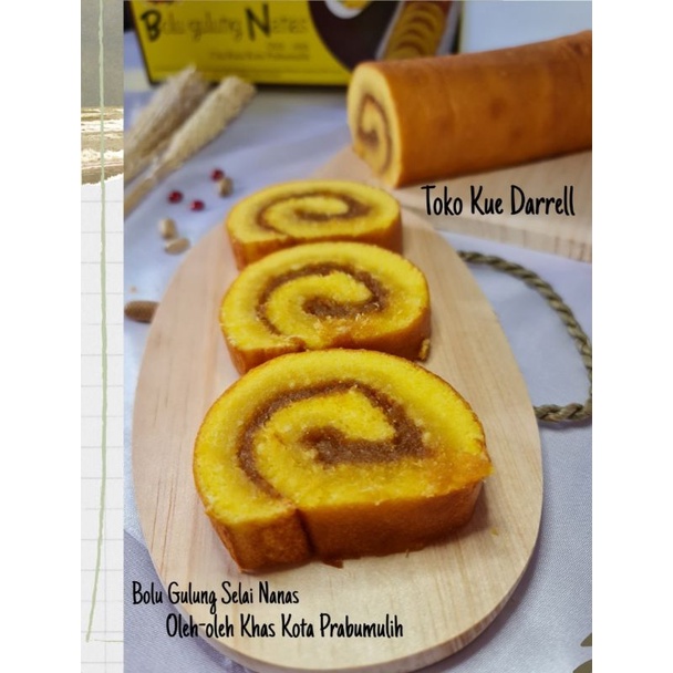 Bolu Gulung Selai nanas Darrell