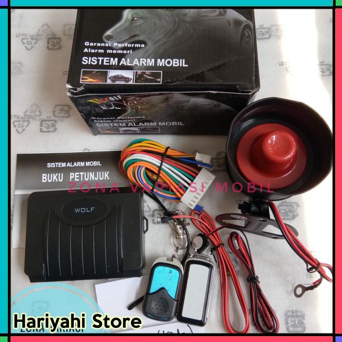 ALARM MOBIL UNIVERSAL REMOT REMOTE SLIDING WOLF BERKUALITAS