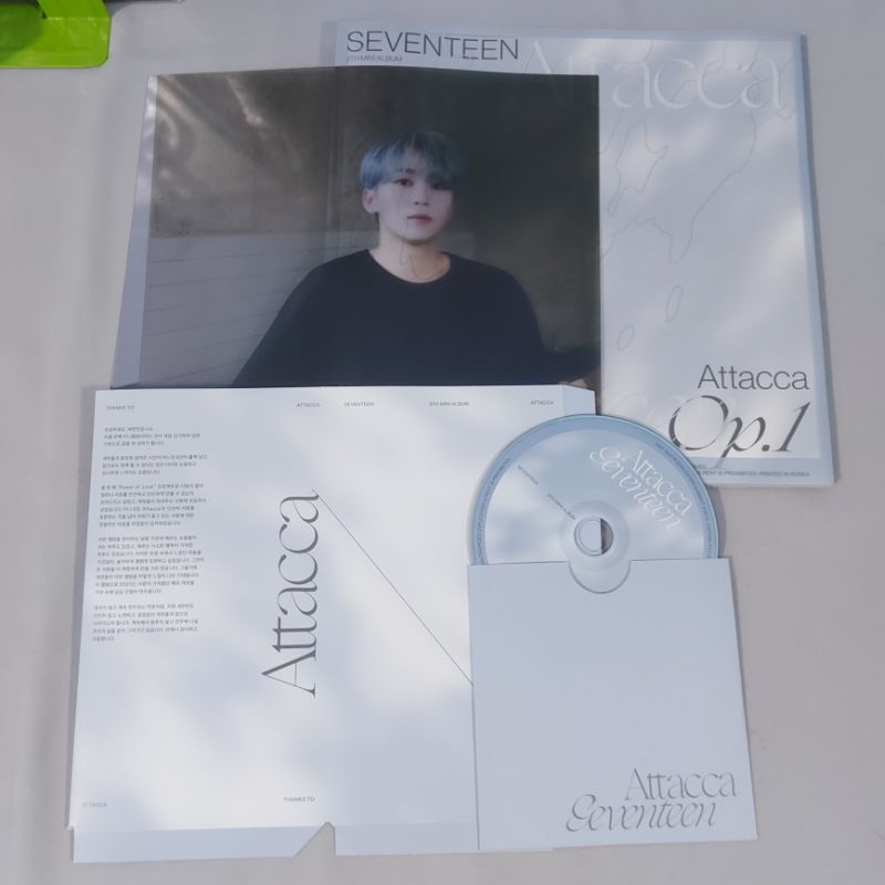 SEVENTEEN ATTACCA OP.1 (Album Only) Performance Cover Seungkwan & ATTACCA Carat Ver. Wonwoo