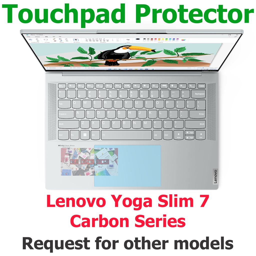 Touchpad Trackpad Protector Cover Anti Gores Lenovo Yoga Slim 7 Carbon