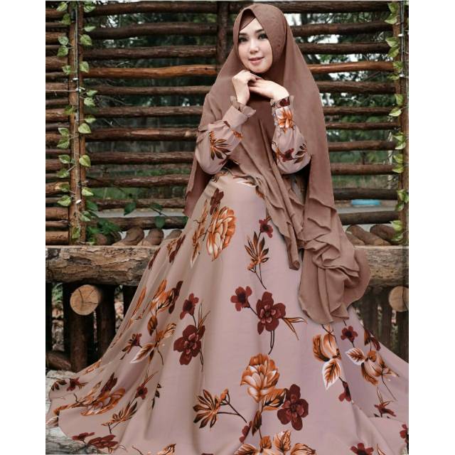 Gamis Syar'i // gamis Syar'i memey new model // gamis  monalisa murah