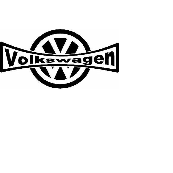 Stiker Sticker Cutting Logo Volkswagen Vw Logo Keren 18 Shopee Indonesia