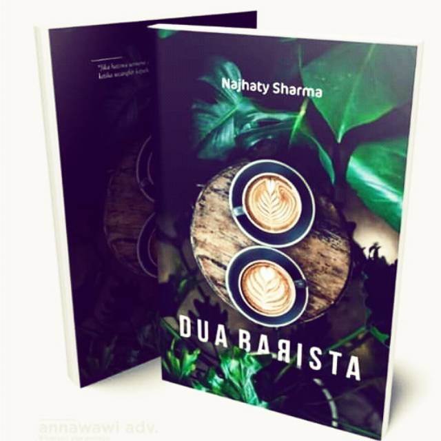 Novel Dua Barista karya Najhaty Sharma original