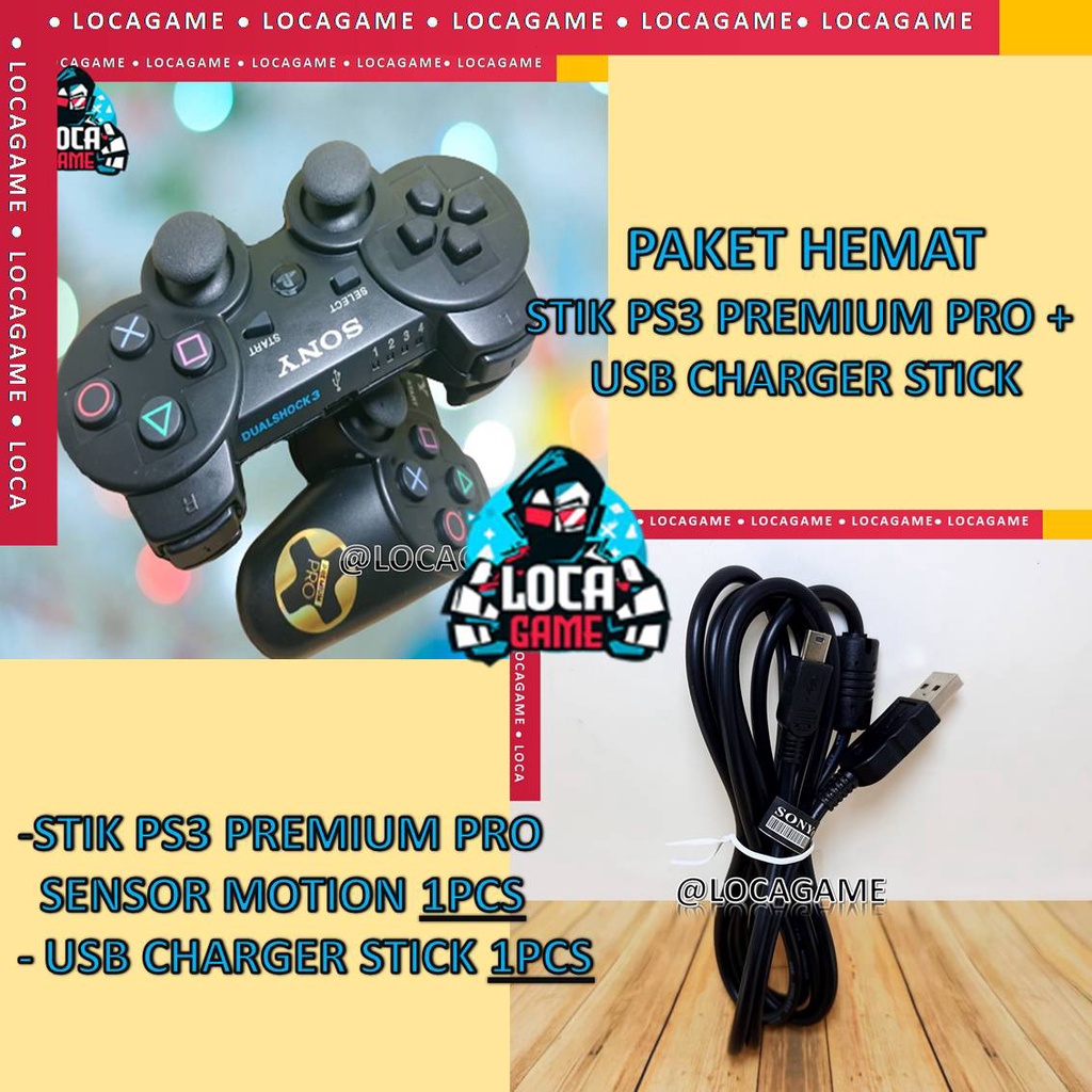 STIK STICK PS3 OP ORIGINAL PABRIK PREMIUM PRO SENSOR MOTION