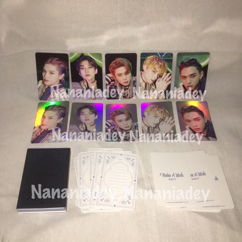 [READY STOCK] WISHCARD NCT U MAKE A WISH MAW MEMBER TAEYONG DOYOUNG JAEHYUN XIAOJUN LUCAS SHOTARO JA