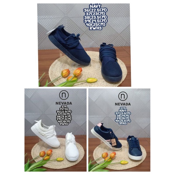 SEPATU WANITA NEVADA ORIGINAL FULL TAG MATAHARI