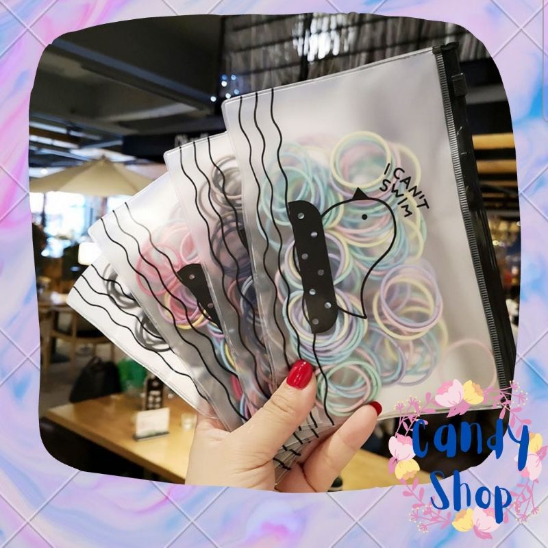 [COD] IKAT RAMBUT WARNA WARNI ANAK UKURAN MINI/ TALI RAMBUT WARNA WARNI ANAK