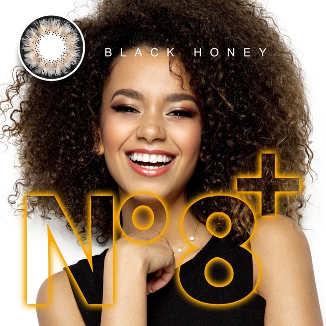 

Softlens warna x2 no. 8+, no.8 plus