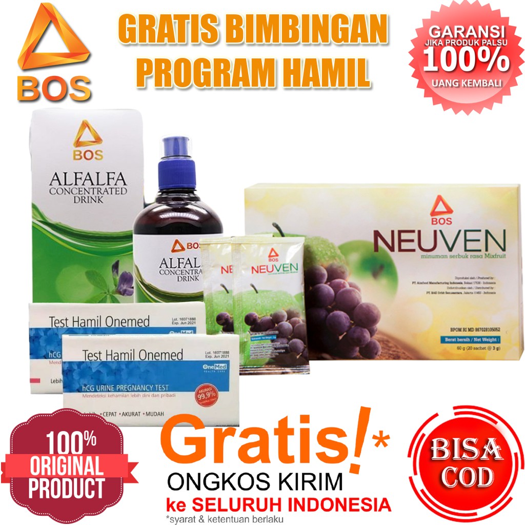 Paket Neuven Alfalfa Original 100% Herbal BEE PROMO TERMURAH 