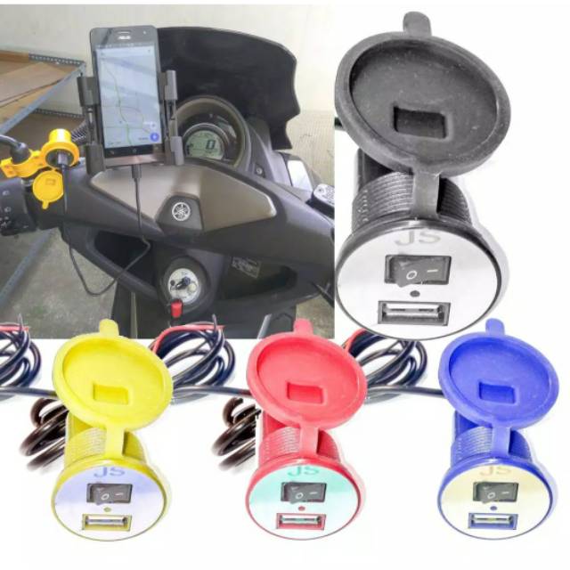 OMEGA Charger Hp Motor Di Aki/Accu Motor Waterproof