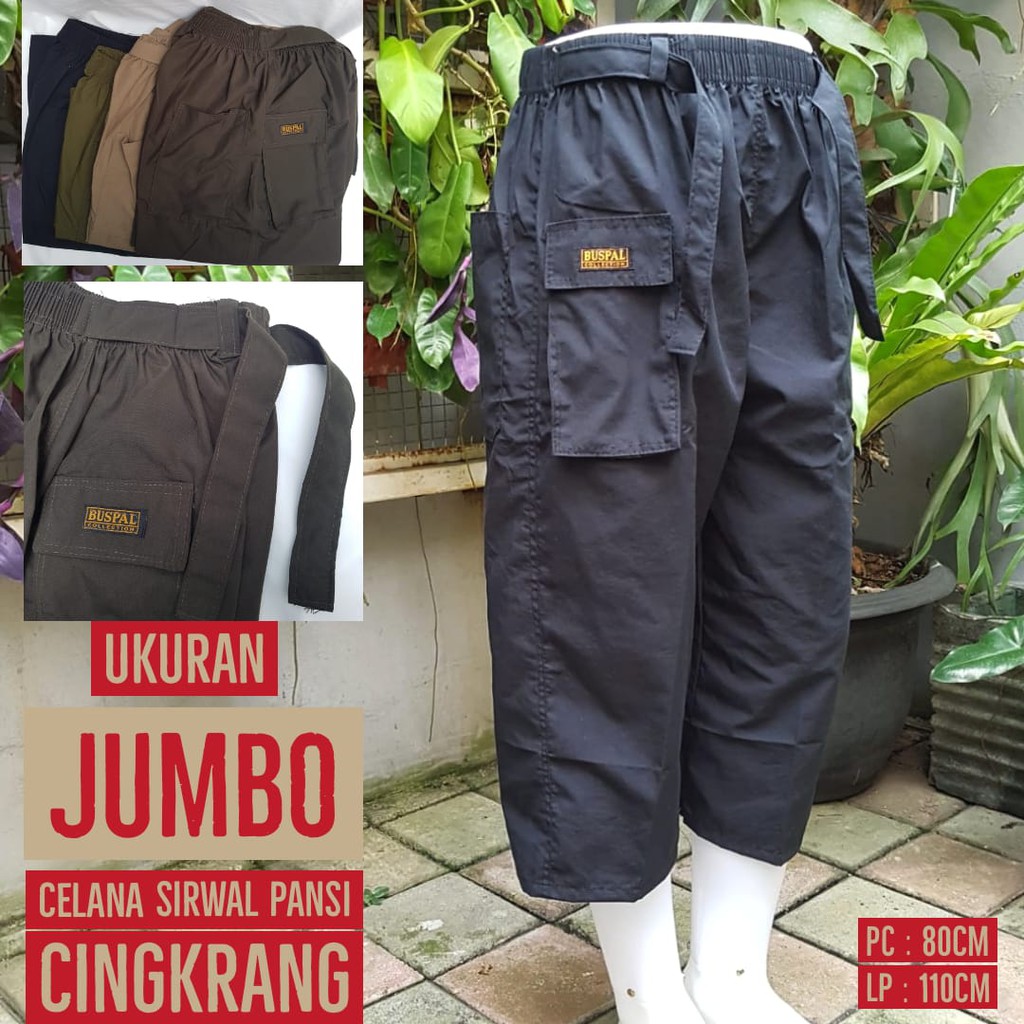 Celana Sirwal Buspal Jumbo