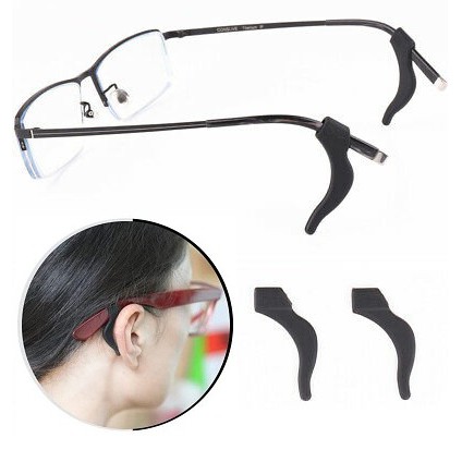 Silikon Gagang Kacamata Anti Slip / Ear Hook / Silikon Penahan Kacamata Pada Telinga