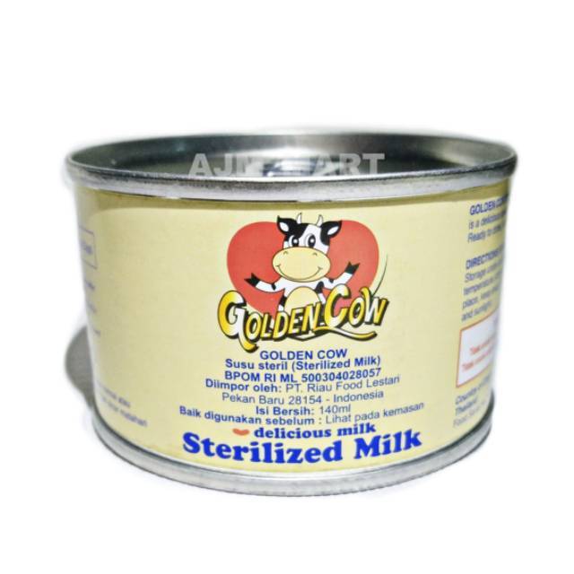 Susu Steril GOLDEN COW 140ml