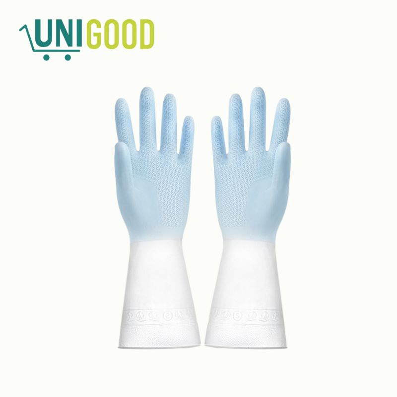 UNIGOOD - Sarung Tangan Latex Cuci Piring Serba Guna Sarung Tangan Karet Tebal Gloves Kebun Rubber