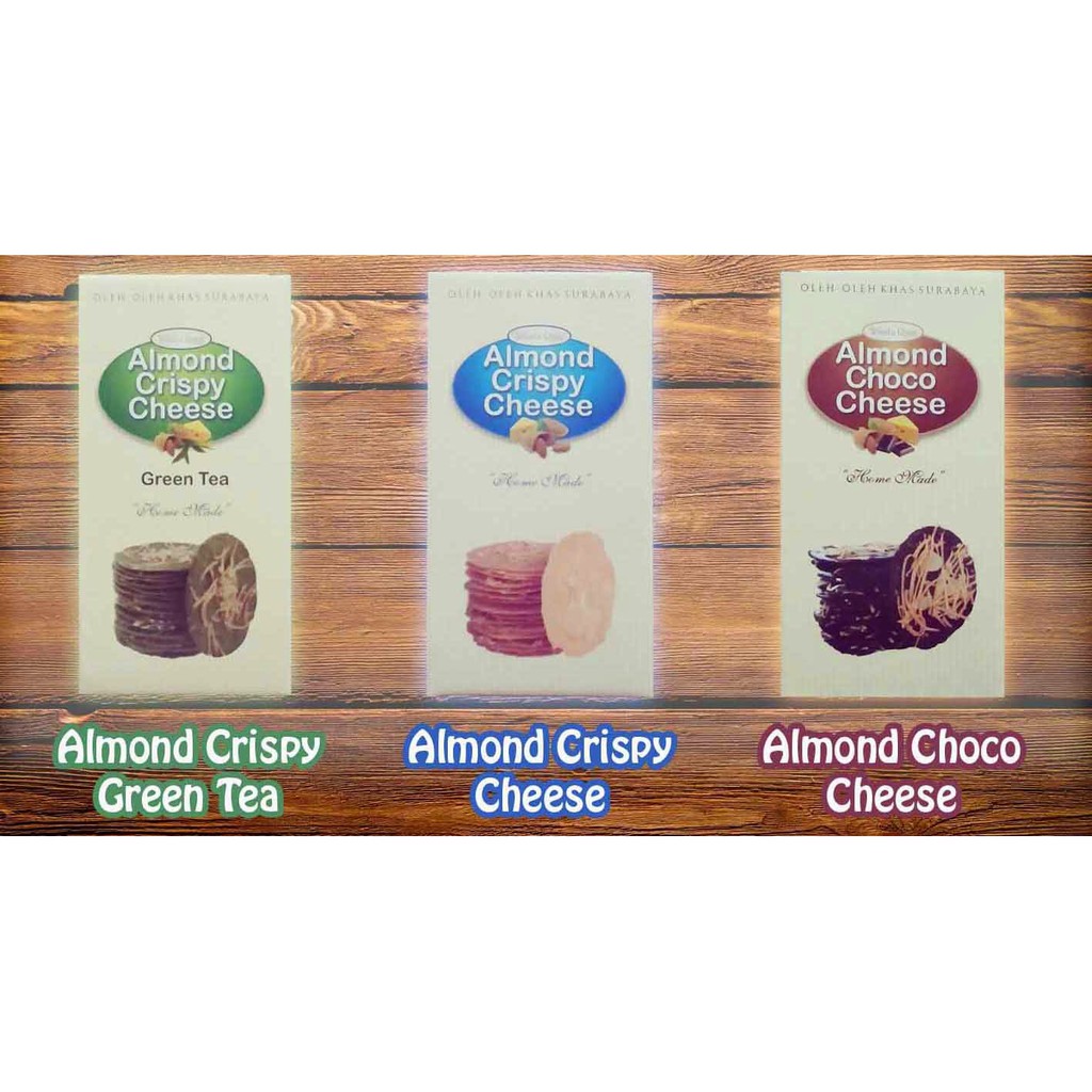 

Wisata Rasa Almond Crispy Cheese - Paket Campur 3 Rasa - 3pcs